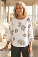 Linen Watercolor Blouse