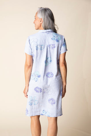 Watercolor Floral Dress