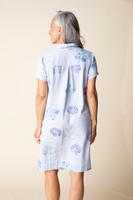 Watercolor Floral Dress