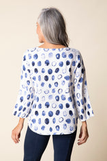 Linen Dots Blouse