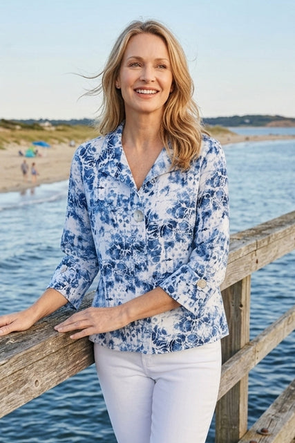 Easy Linen - Batik Swing Shirt
