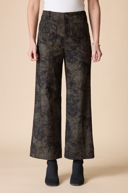Luxe Cord Ankle Pant