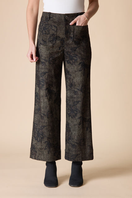 Luxe Cord Ankle Pant