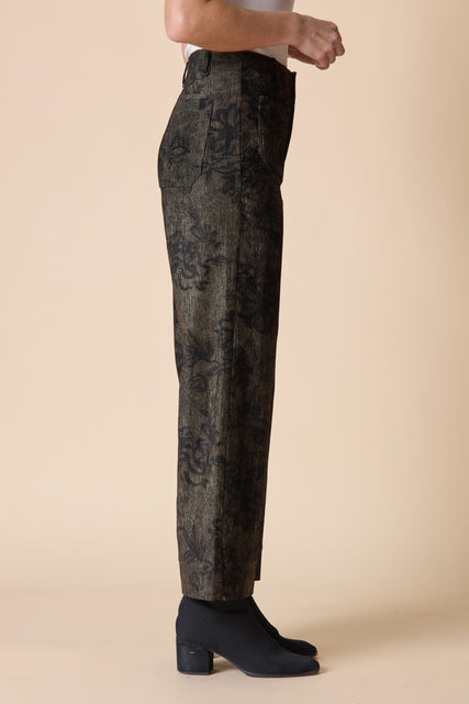 Luxe Cord Ankle Pant
