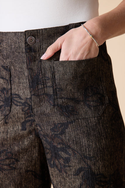 Luxe Cord Ankle Pant