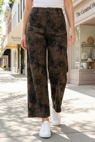 Luxe Cord Ankle Pant