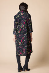 Boho Floral Crinkle Cotton Lanai Dress