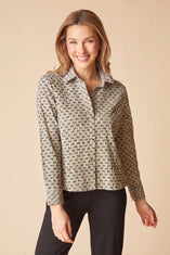 Mix & Match Geo Button Down