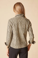 Mix & Match Geo Button Down