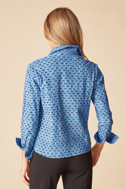 Mix & Match Geo Button Down
