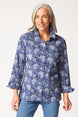 Batik Floral Shaped Shirt