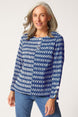 Mixed Batiks Button Pullover
