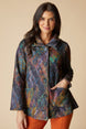 Sunset Fleece Swing Coat