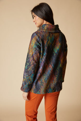 Sunset Fleece Swing Coat