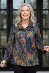 Sunset Fleece Swing Coat