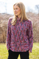 Mosaic Knit Pullover
