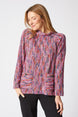 Mosaic Knit Pullover