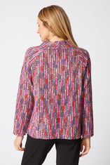 Mosaic Knit Pullover