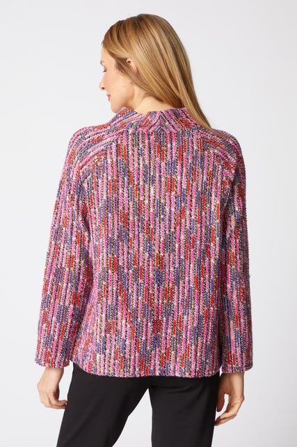Mosaic Knit Pullover