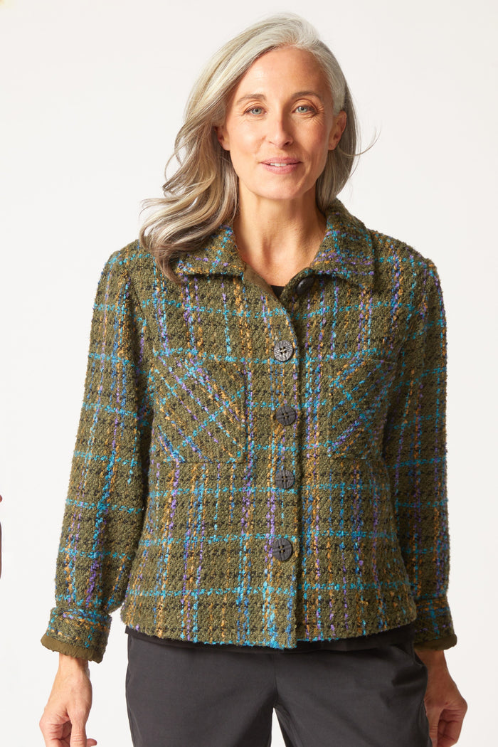 Confetti Plaid Shacket