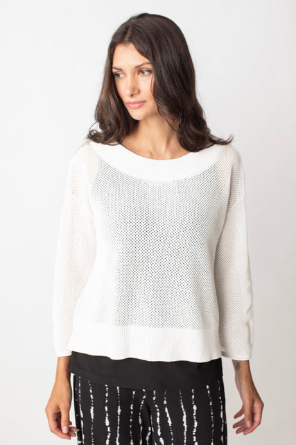 Reversable Mesh Stitch Topper