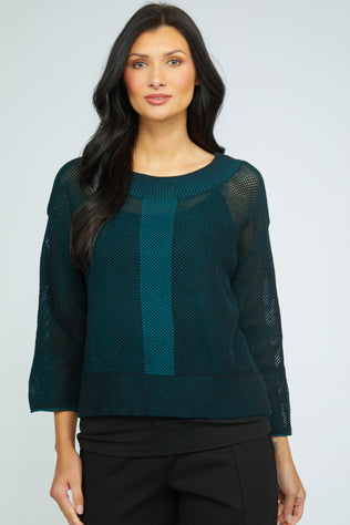 Reversable Mesh Stitch Topper
