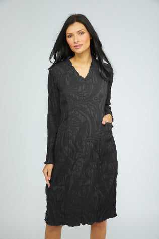 Sculpted Floral Event Dress
