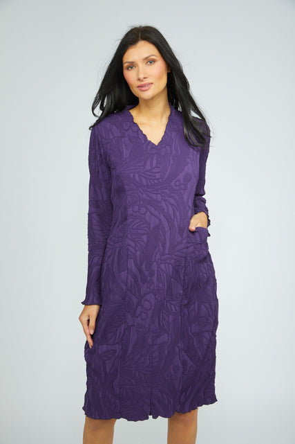 Sculpted Floral Event Dress