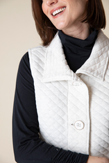 Quilted Knit Quilted Vest