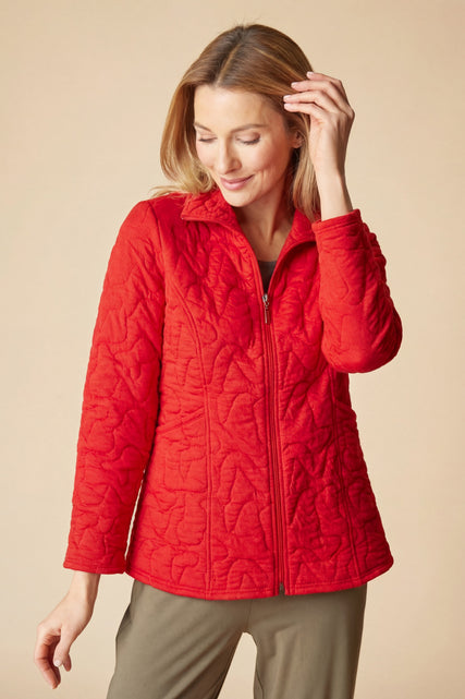 Cascade Quilt Shaped Coat