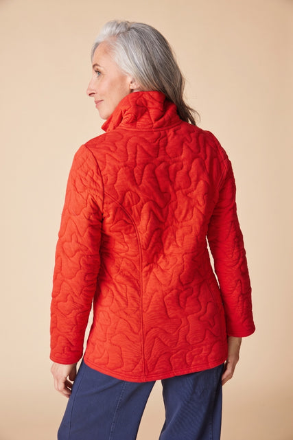 Cascade Quilt Shaped Coat