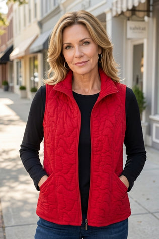Cascade Quilt Shaped Vest