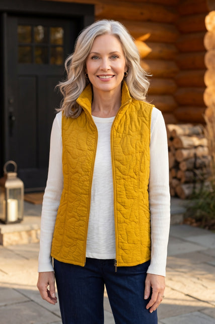 Cascade Quilt Shaped Vest