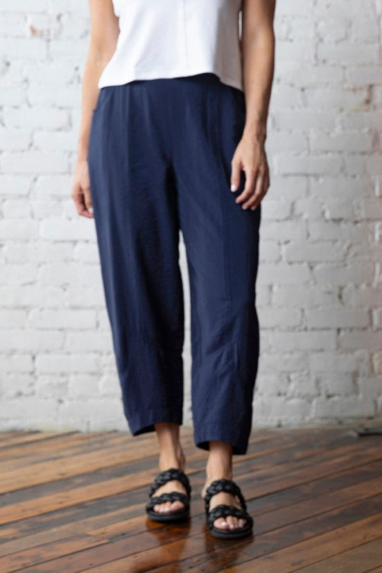 Rayon/Tencel Crinkle Lantern Pant