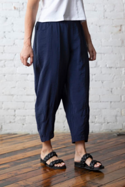 Rayon/Tencel Crinkle Lantern Pant