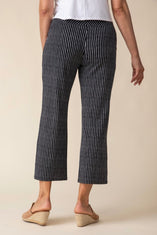 Core Travel Bamboo Stripe Flood Pant