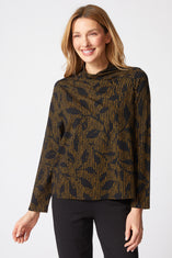 Core Travel Drape Collar Top