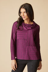 Newport Knit Gridlock Top
