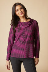 Newport Knit Gridlock Top