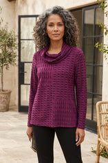 Newport Knit Gridlock Top