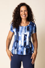 Core Travel Brush Stroke Tee