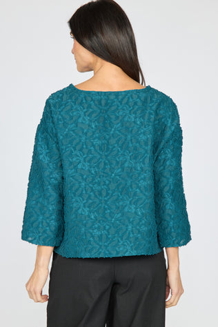 Textured Floral Topper