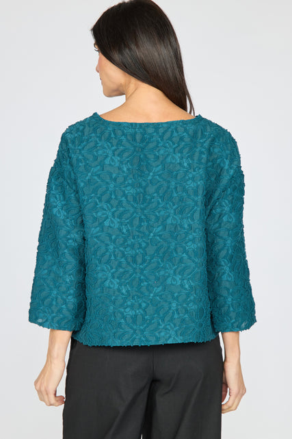 Textured Floral Topper