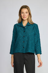 Textured Floral Jacket