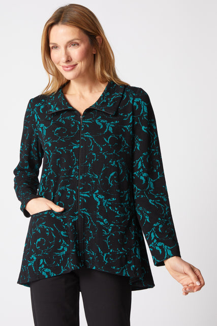 Vintage Scroll Day To Night Jacket