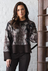 Fluffy Yarn Pullover