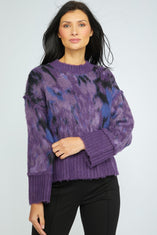 Fluffy Yarn Pullover