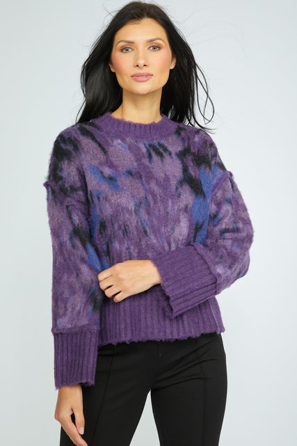 Fluffy Yarn Pullover