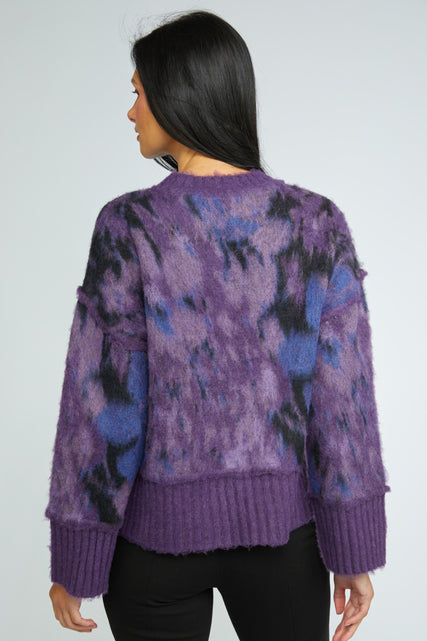 Fluffy Yarn Pullover