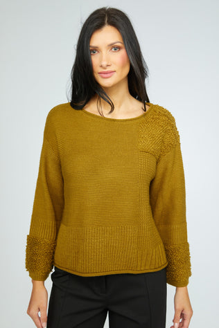 Plush Texture Knit Sweater